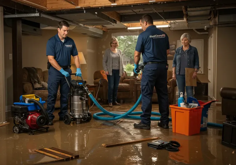 Basement Water Extraction and Removal Techniques process in Wilkinson Heights, SC